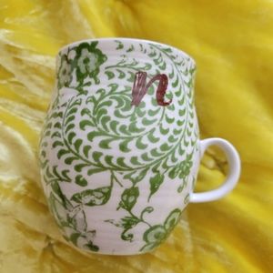 Anthropologie Homegrown installed N mug
